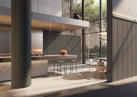 Panel ścienny 3D ALLEGRETTO ARSTYL® – falująca elegancja i subtelny rytm przestrzeni