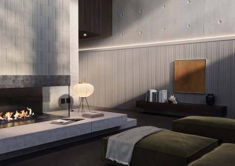 Panel ścienny 3D ALLEGRETTO ARSTYL® – falująca elegancja i subtelny rytm przestrzeni