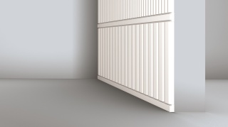 Panel ścienny 3D CANELÉ L ARSTYL® – wyrazista struktura i głęboki rytm