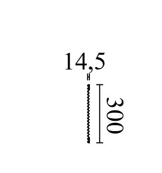 Panel ścienny 3D CANELÉ S ARSTYL® – subtelny rytm i klasyczna elegancja