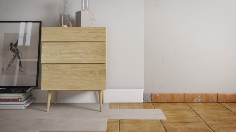 Listwa przypodłogowa (kryjąca) CF2 NOËL & MARQUET (NMC) WALLSTYL® 2m