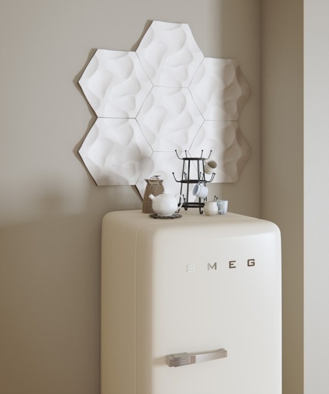 Panel ścienny 3D CORAL ARSTYL® – organiczna elegancja w nowoczesnym wnętrzu