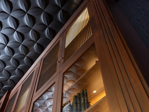 Panel ścienny 3D FLOWER ARSTYL® – subtelna organiczna kompozycja