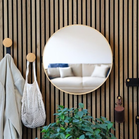 Lustro WoodUpp® CREATE – elegancja i ciepło naturalnego dębu - dąb klasyczny