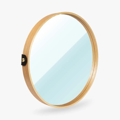 Lustro WoodUpp® CREATE – elegancja i ciepło naturalnego dębu - dąb klasyczny