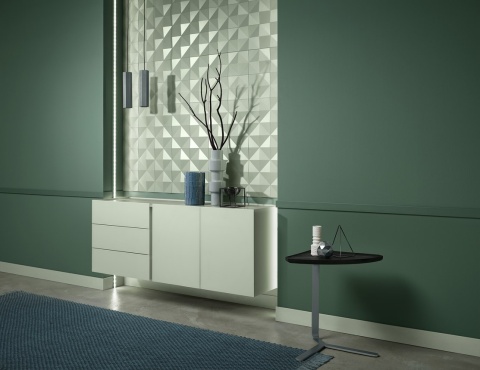 Panel ścienny 3D PYRAMID ARSTYL® – architektoniczna precyzja i geometryczna siła