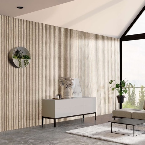 Panel akustyczny Akupanel | 240 Dąb Klasyczny (Beżowy Filc)