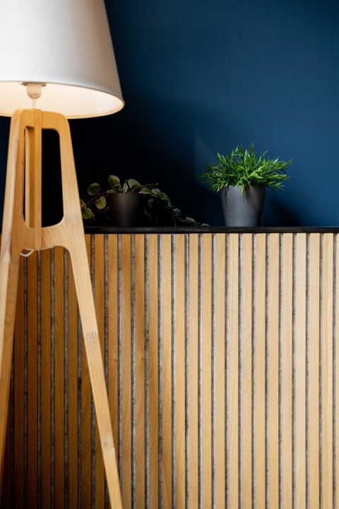 Panel akustyczny Akupanel | 300 Dąb Klasyczny (Szary Filc)