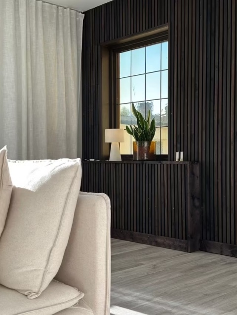 Panel akustyczny Akupanel | 300 Dąb Rustykalny Przyciemniony