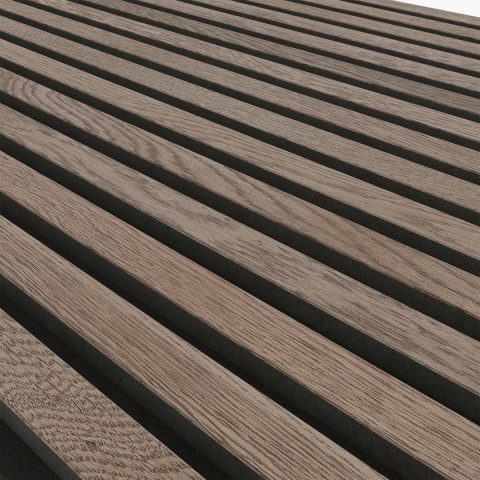 Panel akustyczny Akupanel | 240 Dąb Rustykalny Szary