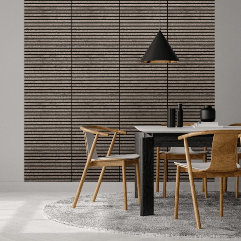 Panel akustyczny Akupanel | 60 Dąb Rustykalny Szary