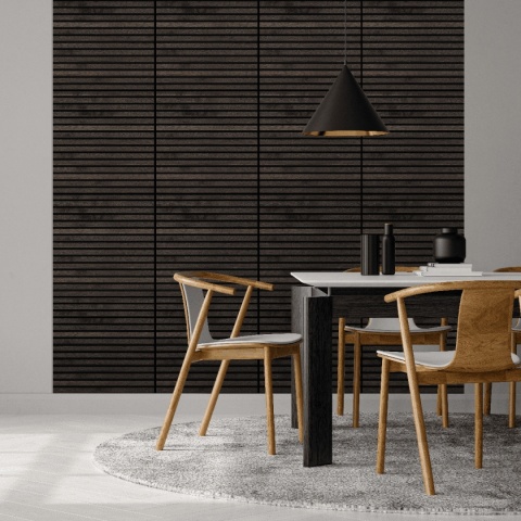 Panel akustyczny Akupanel | 60 Dąb Rustykalny Przyciemniony