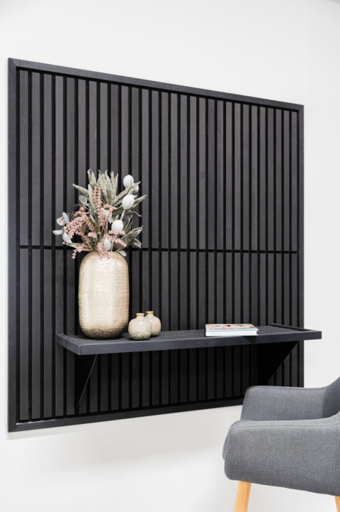 Panel akustyczny Akupanel | 60 Czarny Popiół