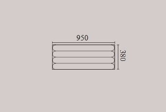 Panel ścienny 3D ARC S ARSTYL® – subtelne łuki i gra światła