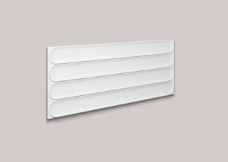 Panel ścienny 3D ARC S ARSTYL® – subtelne łuki i gra światła