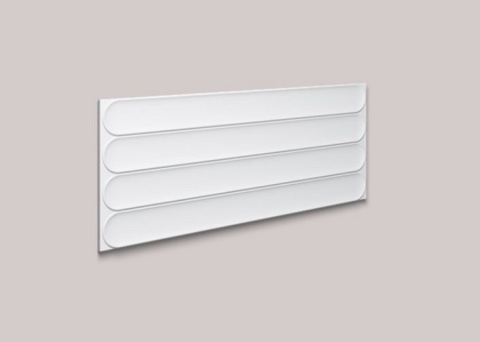 Panel ścienny 3D ARC S ARSTYL® – subtelne łuki i gra światła