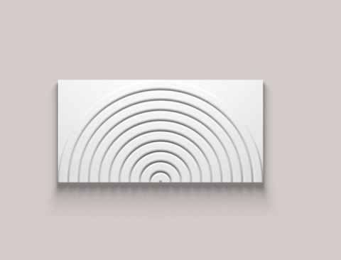 Panel ścienny 3D CANELÉ R L ARSTYL® – rytmiczna harmonia w dużym formacie