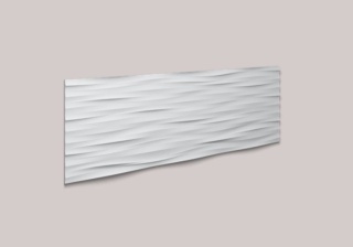 Panel ścienny 3D WAVE ARSTYL® – nowoczesna fala i harmonia światła